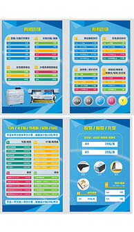 圖文價目表設(shè)計與制作 從模板下載到專業(yè)素材應(yīng)用全指南